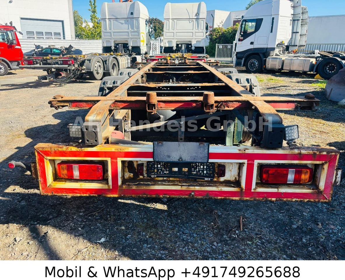 Schmitz Cargobull ZWF 18/L Tandem BDF Tiefgekoppelt*Scheibenbremse - Prikolica sa golom šasijom: slika 4 Schmitz Cargobull ZWF 18/L Tandem BDF Tiefgekoppelt*Scheibenbremse - Prikolica sa golom šasijom: slika 4