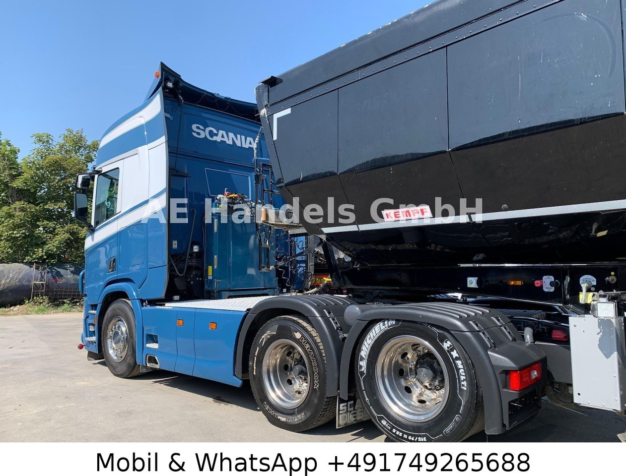 Scania R580 V8 HighLine 6x2*Retarder/Hydr/66To/Lift/ACC - Tegljač: slika 2 Scania R580 V8 HighLine 6x2*Retarder/Hydr/66To/Lift/ACC - Tegljač: slika 2