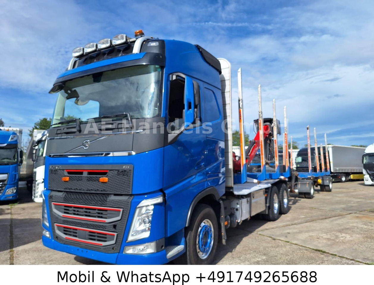 Volvo FH 540 Globe BL 6x4 Palfinger M12L80 *Retarder - Šticar, Kamion sa dizalicom: slika 2 Volvo FH 540 Globe BL 6x4 Palfinger M12L80 *Retarder - Šticar, Kamion sa dizalicom: slika 2