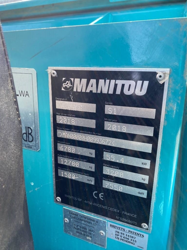 Teleskopski upravljač Manitou MT 732 Easy 75D ST3B-S1 /1er Main endommagé: slika 8 Teleskopski upravljač Manitou MT 732 Easy 75D ST3B-S1 /1er Main endommagé: slika 8