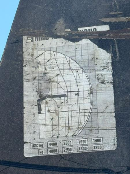 Istovarivač, Kamion sa dizalicom Iveco TRAKKER 360 GRUE HIAB: slika 7