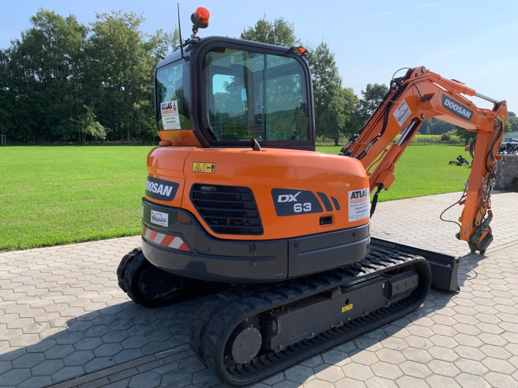 Doosan DX63-3 - Mini bager: slika 2 Doosan DX63-3 - Mini bager: slika 2