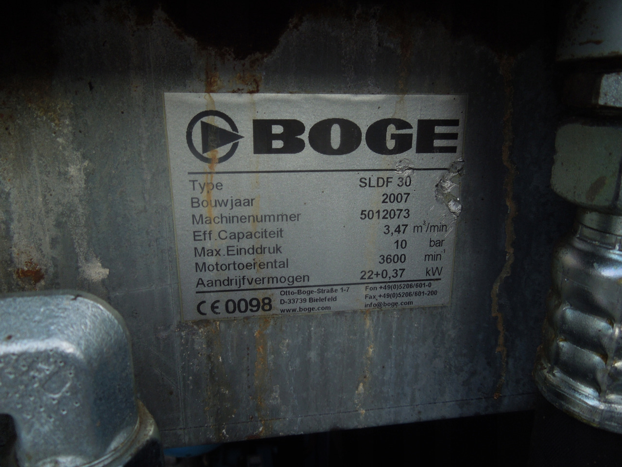 BOGE SLDF30 - Kompresor za vazduh: slika 4 BOGE SLDF30 - Kompresor za vazduh: slika 4