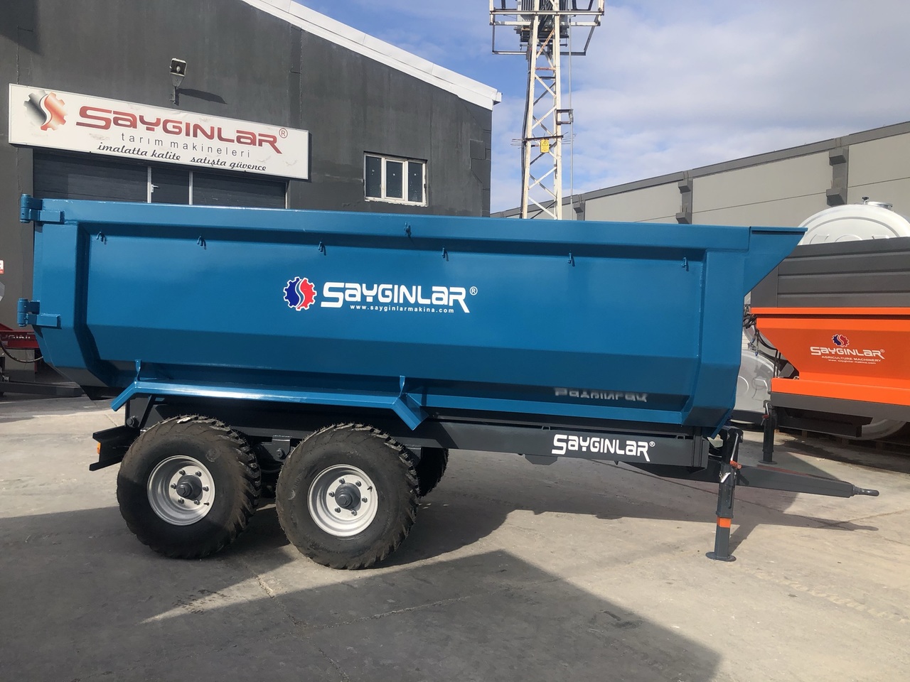 SAYGINLAR 8 TON DUMP TRAILER - Prikolica istovarivača: slika 3 SAYGINLAR 8 TON DUMP TRAILER - Prikolica istovarivača: slika 3
