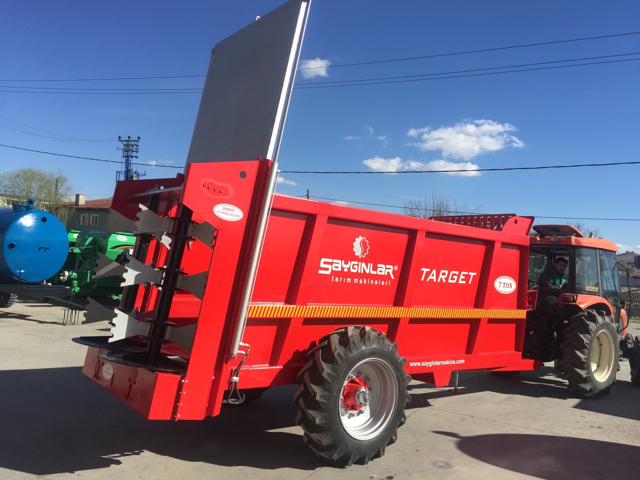 TARGET 10 TON HYDRAULIC PUSH MANURE SPREADER - Rasipač prirodnog đubirva: slika 3 TARGET 10 TON HYDRAULIC PUSH MANURE SPREADER - Rasipač prirodnog đubirva: slika 3