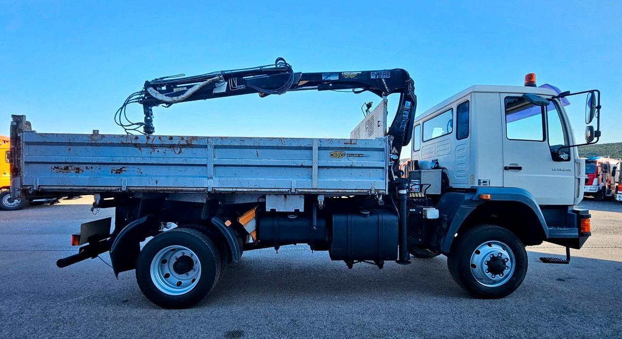 Istovarivač, Kamion sa dizalicom MAN LE 14.250 4x4 HIAB 077BS-2 Kran Greifer: slika 9