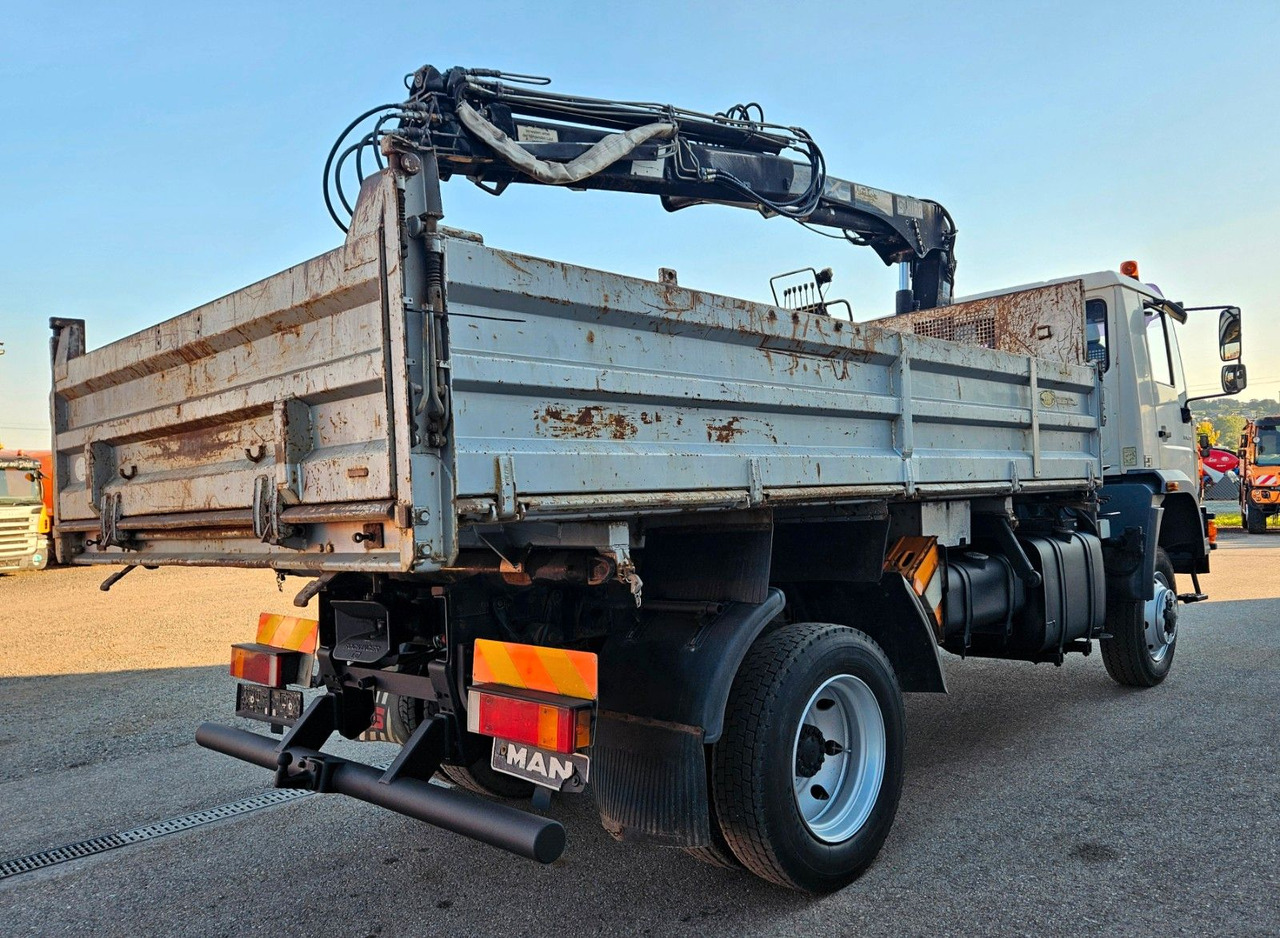 MAN LE 14.250 4x4 HIAB 077BS-2 Kran Greifer - Istovarivač, Kamion sa dizalicom: slika 3 MAN LE 14.250 4x4 HIAB 077BS-2 Kran Greifer - Istovarivač, Kamion sa dizalicom: slika 3