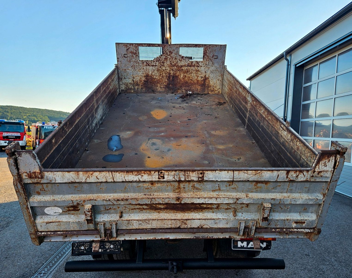 Istovarivač, Kamion sa dizalicom MAN LE 14.250 4x4 HIAB 077BS-2 Kran Greifer: slika 14