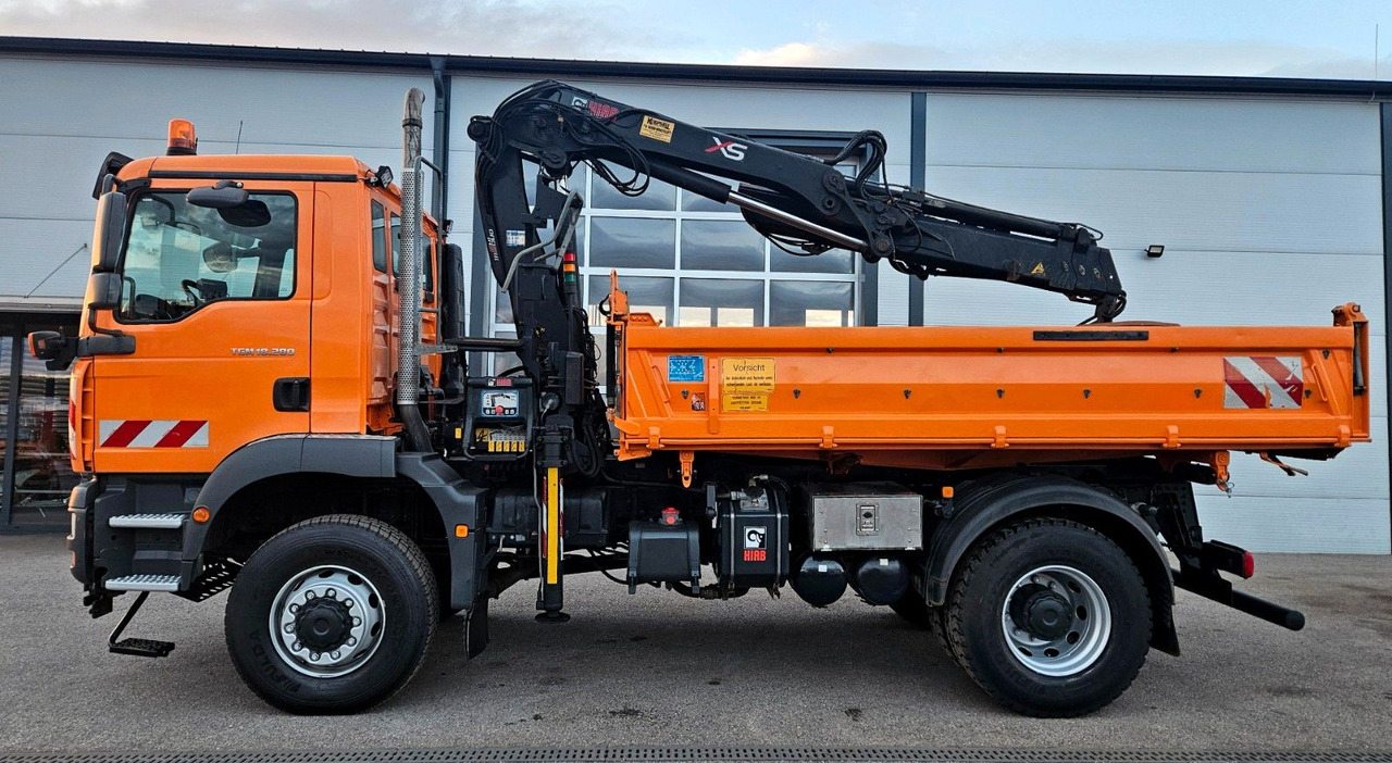 MAN TGM 18.280 4x4 HIAB 111-3 Funk Kran Winterdienst - Istovarivač, Kamion sa dizalicom: slika 5 MAN TGM 18.280 4x4 HIAB 111-3 Funk Kran Winterdienst - Istovarivač, Kamion sa dizalicom: slika 5