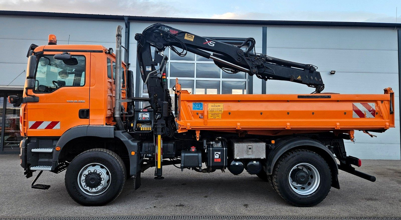 MAN TGM 18.280 4x4 HIAB 111-3 Funk Kran Winterdienst - Istovarivač, Kamion sa dizalicom: slika 5 MAN TGM 18.280 4x4 HIAB 111-3 Funk Kran Winterdienst - Istovarivač, Kamion sa dizalicom: slika 5