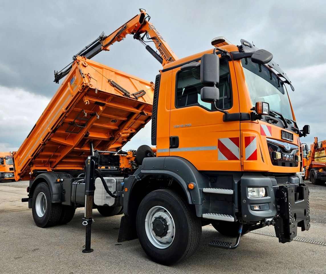 MAN TGM 18.290 4x4 Atlas 75.2 Kran Funk Euro6 - Istovarivač, Kamion sa dizalicom: slika 1 MAN TGM 18.290 4x4 Atlas 75.2 Kran Funk Euro6 - Istovarivač, Kamion sa dizalicom: slika 1