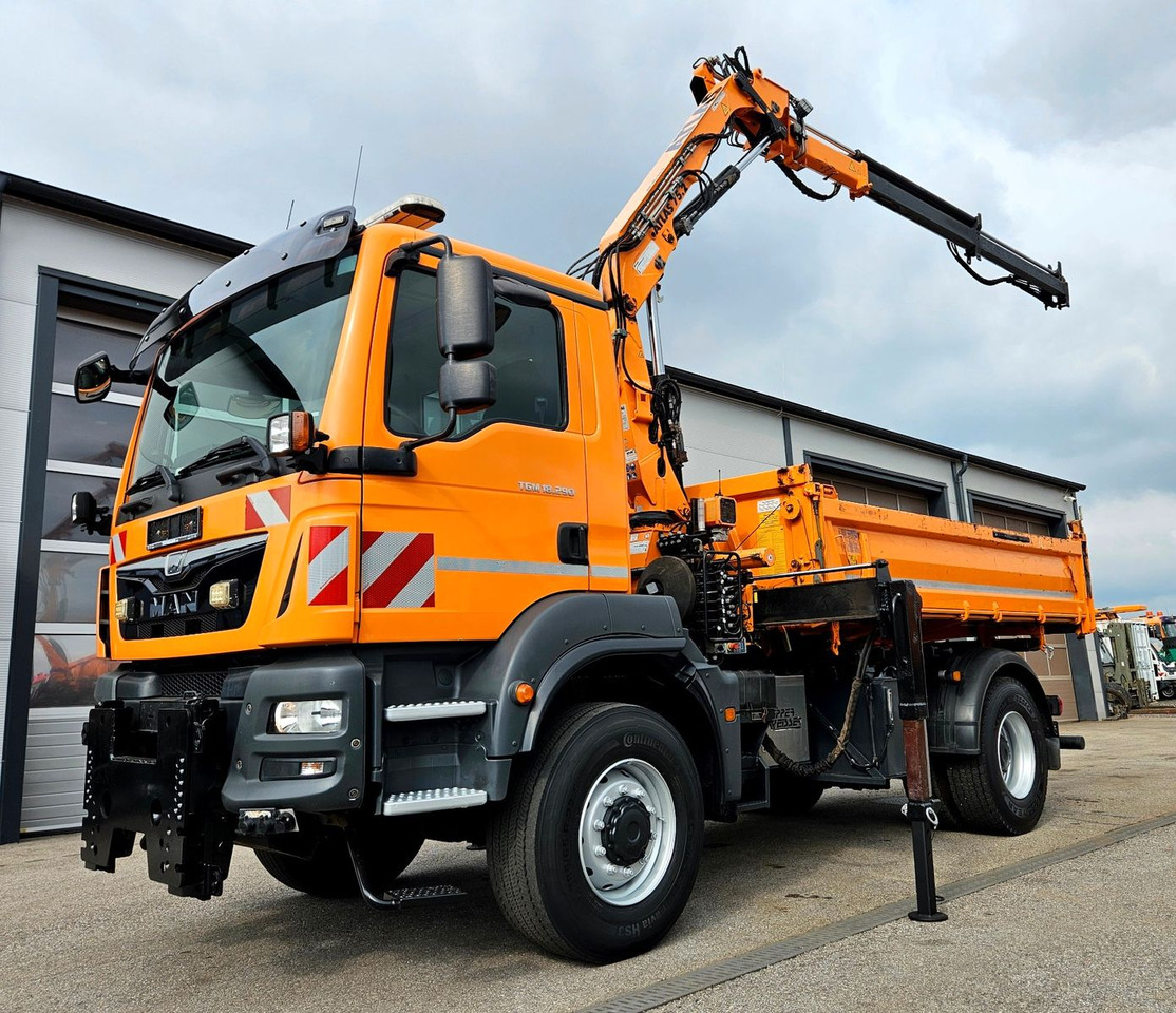 MAN TGM 18.290 4x4 Atlas 75.2 Kran Funk Euro6 - Istovarivač, Kamion sa dizalicom: slika 1 MAN TGM 18.290 4x4 Atlas 75.2 Kran Funk Euro6 - Istovarivač, Kamion sa dizalicom: slika 1