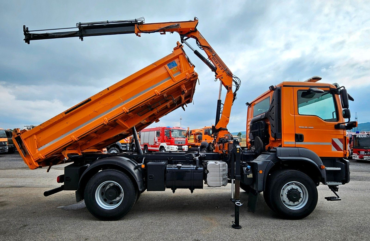 MAN TGM 18.290 4x4 Atlas 75.2 Kran Funk Euro6 - Istovarivač, Kamion sa dizalicom: slika 2 MAN TGM 18.290 4x4 Atlas 75.2 Kran Funk Euro6 - Istovarivač, Kamion sa dizalicom: slika 2