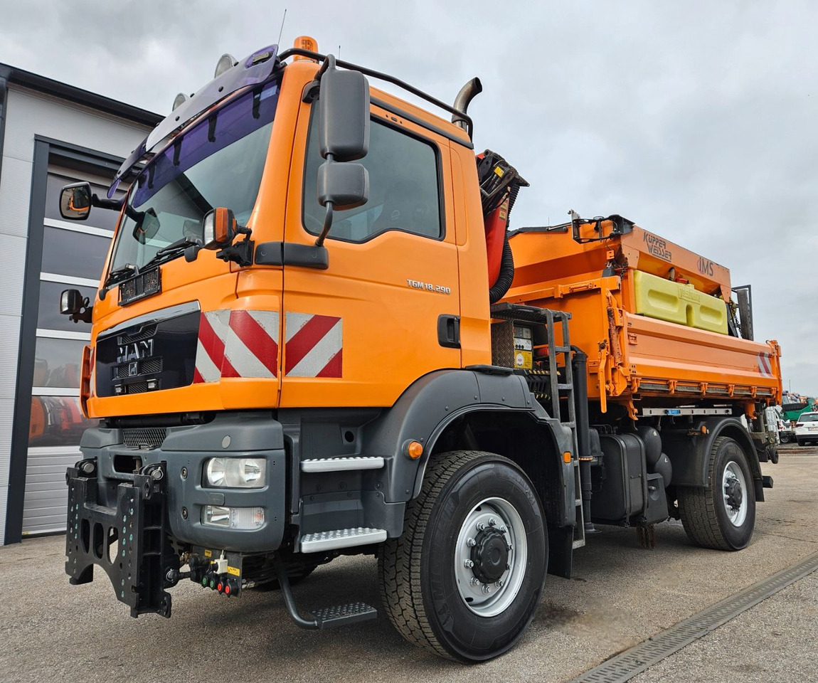 MAN TGM 18.290 4x4 Palfinger PK7001 Kran Funk Euro5 - Istovarivač, Kamion sa dizalicom: slika 4 MAN TGM 18.290 4x4 Palfinger PK7001 Kran Funk Euro5 - Istovarivač, Kamion sa dizalicom: slika 4