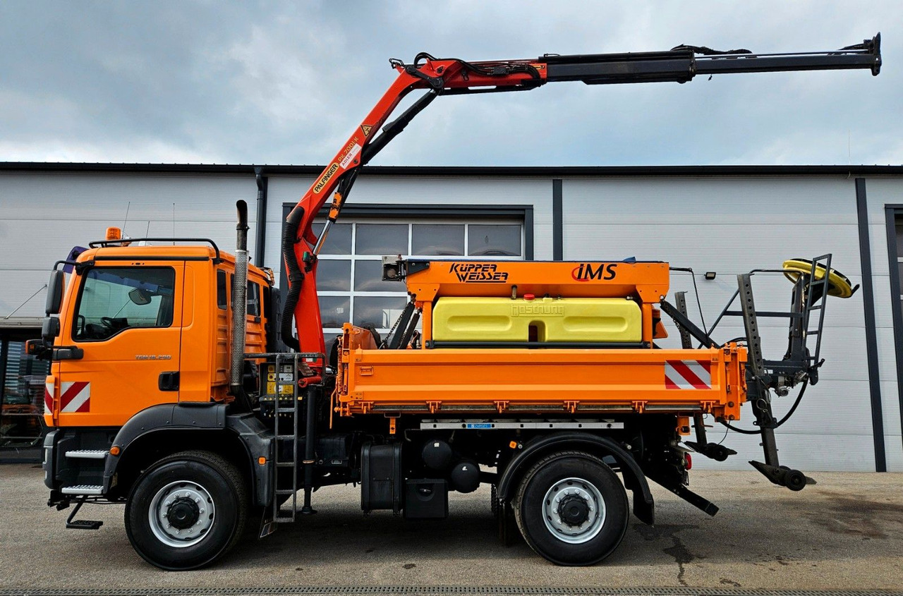 MAN TGM 18.290 4x4 Palfinger PK7001 Kran Funk Euro5 - Istovarivač, Kamion sa dizalicom: slika 2 MAN TGM 18.290 4x4 Palfinger PK7001 Kran Funk Euro5 - Istovarivač, Kamion sa dizalicom: slika 2