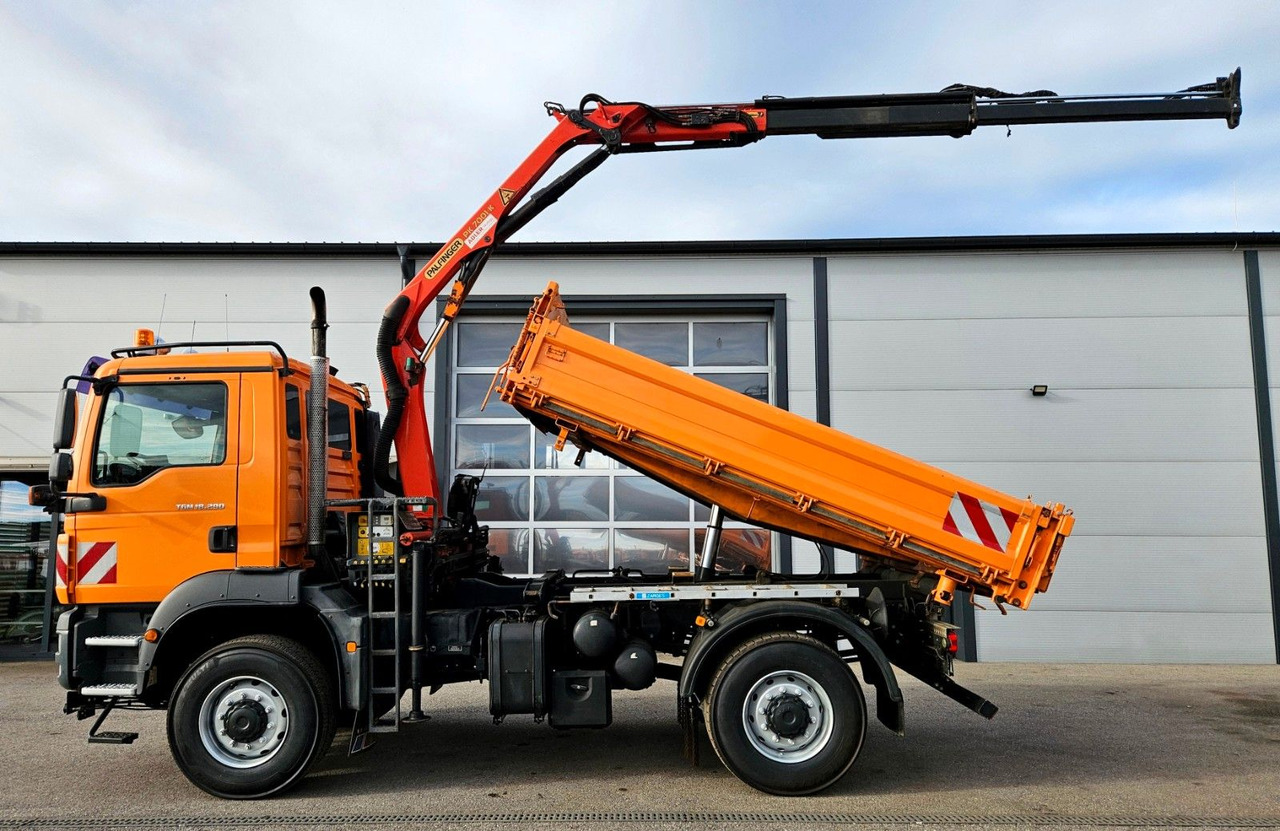 MAN TGM 18.290 4x4 Palfinger PK7001 Kran Funk Euro5 - Istovarivač, Kamion sa dizalicom: slika 2 MAN TGM 18.290 4x4 Palfinger PK7001 Kran Funk Euro5 - Istovarivač, Kamion sa dizalicom: slika 2