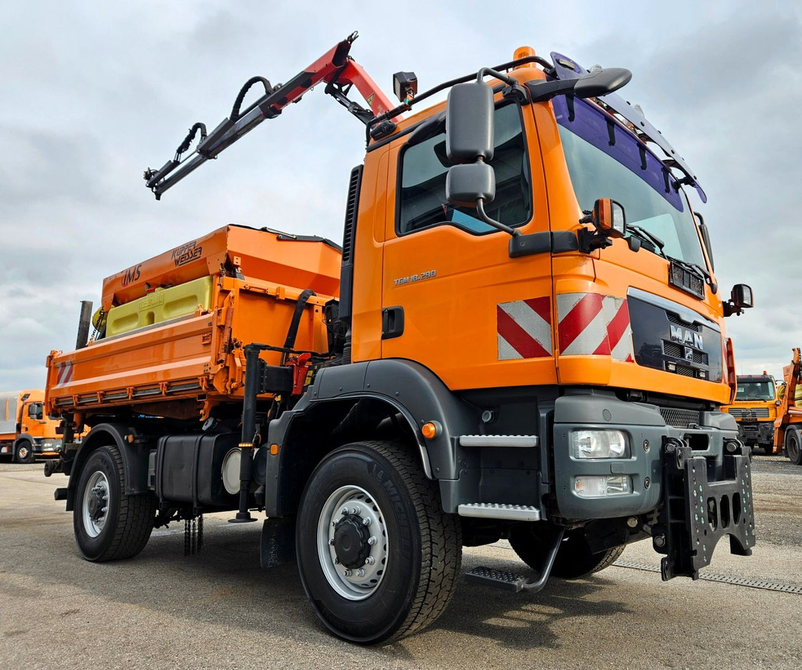 MAN TGM 18.290 4x4 Palfinger PK7001 Kran Funk Euro5 - Istovarivač, Kamion sa dizalicom: slika 3 MAN TGM 18.290 4x4 Palfinger PK7001 Kran Funk Euro5 - Istovarivač, Kamion sa dizalicom: slika 3
