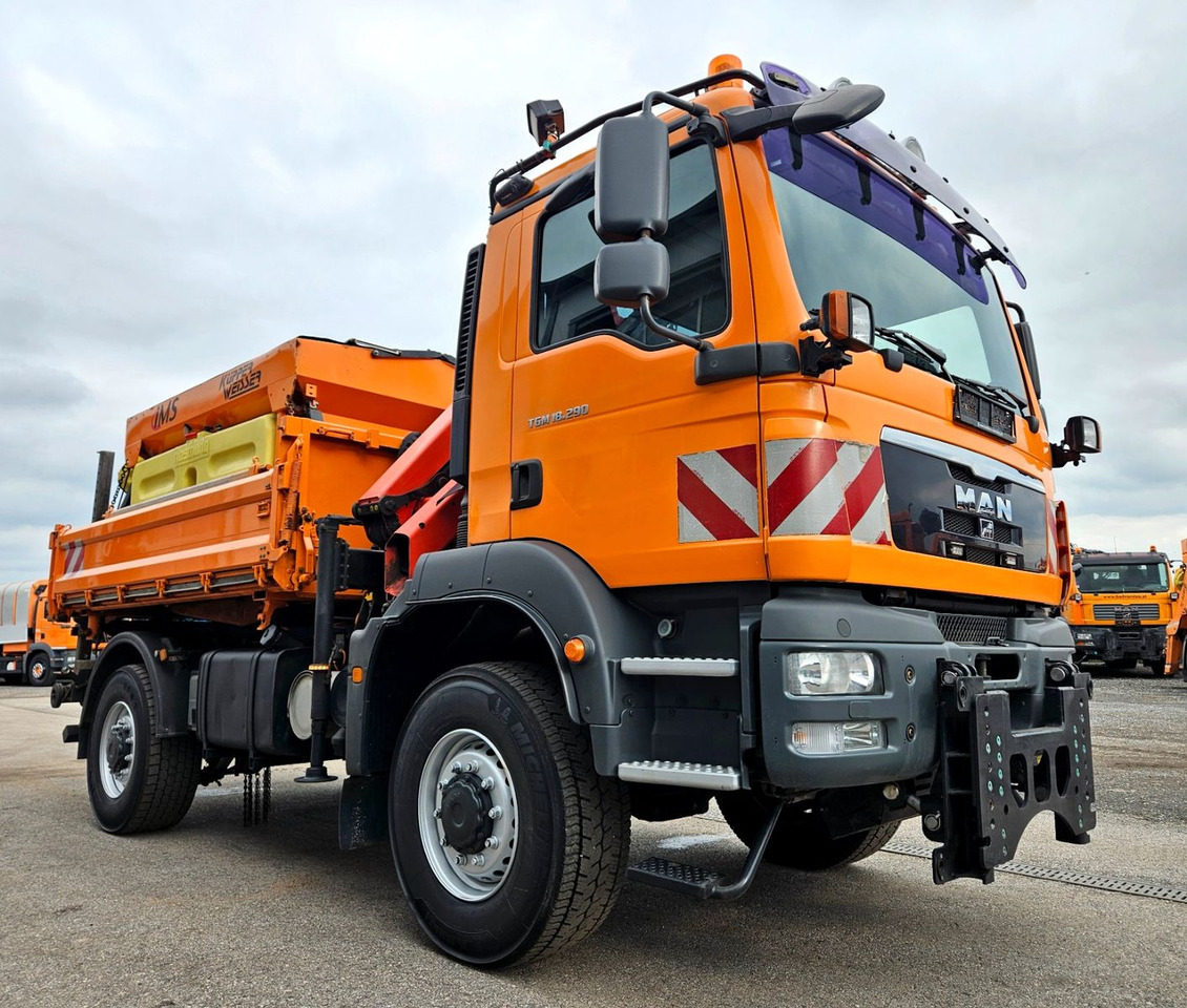MAN TGM 18.290 4x4 Palfinger PK7001 Kran Funk Euro5 - Istovarivač, Kamion sa dizalicom: slika 1 MAN TGM 18.290 4x4 Palfinger PK7001 Kran Funk Euro5 - Istovarivač, Kamion sa dizalicom: slika 1