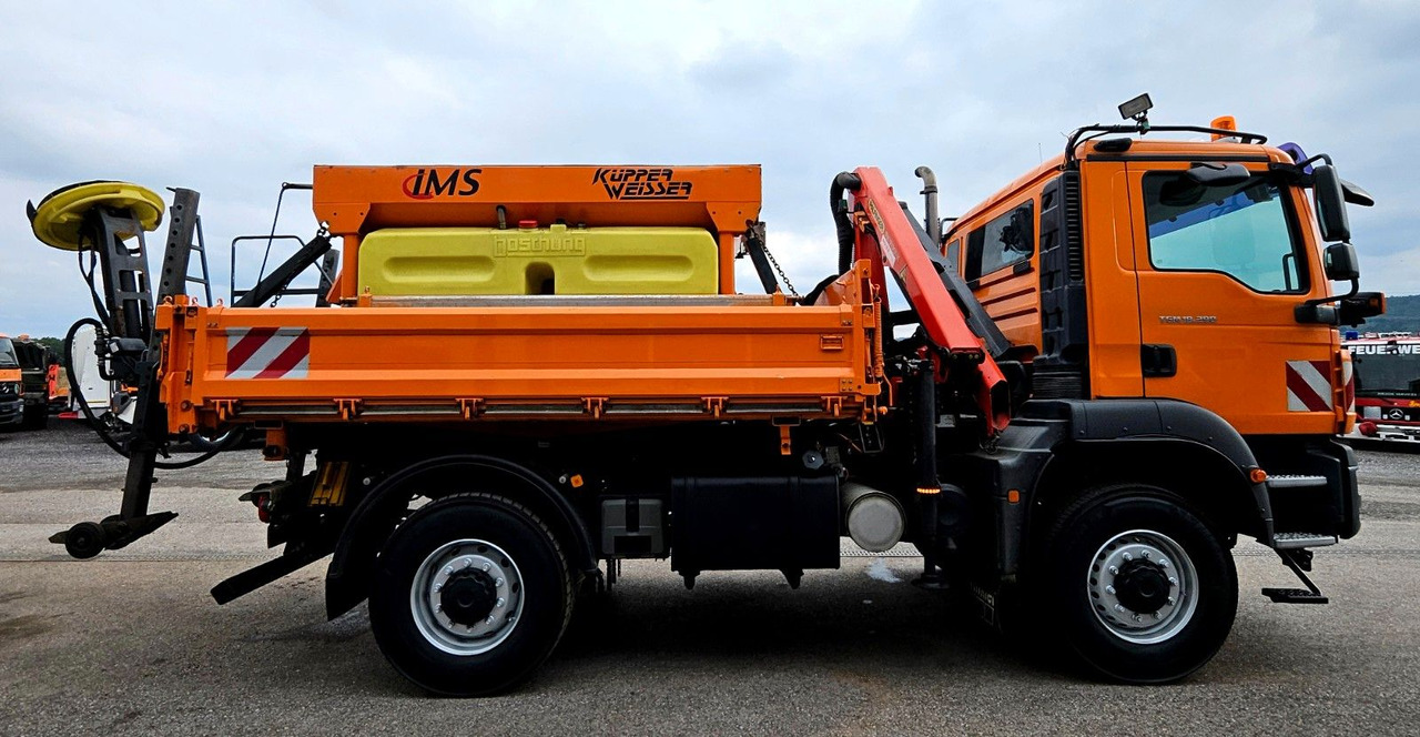 MAN TGM 18.290 4x4 Palfinger PK7001 Kran Funk Euro5 - Istovarivač, Kamion sa dizalicom: slika 2 MAN TGM 18.290 4x4 Palfinger PK7001 Kran Funk Euro5 - Istovarivač, Kamion sa dizalicom: slika 2
