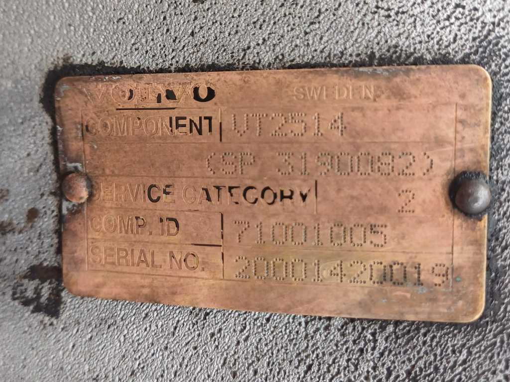 Cambio Manuale VT2514 Volvo FH12 460 - Menjač: slika 3 Cambio Manuale VT2514 Volvo FH12 460 - Menjač: slika 3