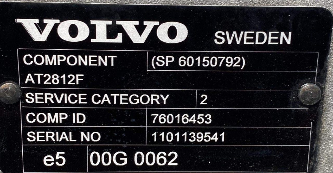 Cambio Volvo 500 D13K-6 - Menjač: slika 1 Cambio Volvo 500 D13K-6 - Menjač: slika 1