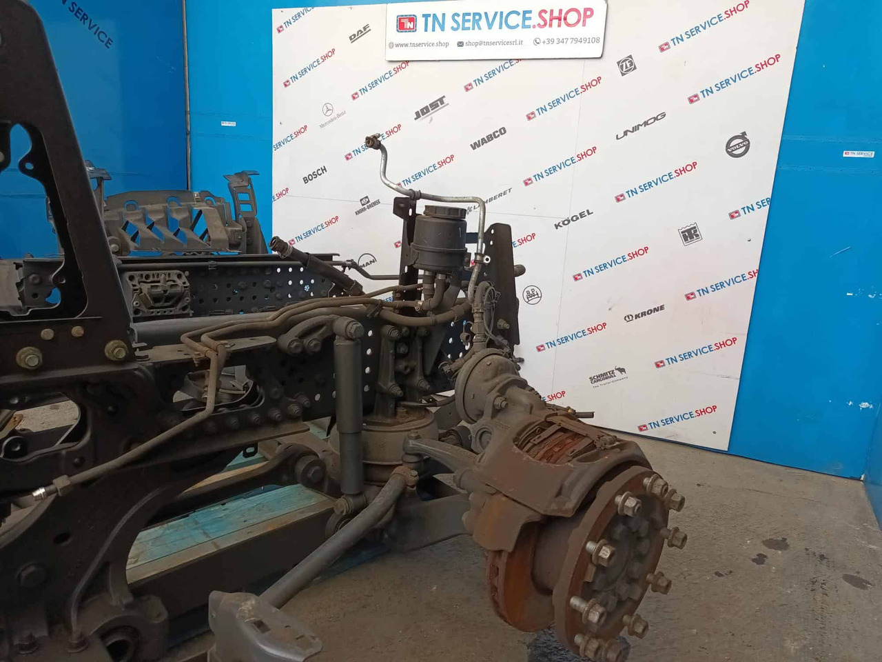 Musata Completa Mercedes-Benz MP4 - Prednja osovina za Kamion: slika 3 Musata Completa Mercedes-Benz MP4 - Prednja osovina za Kamion: slika 3