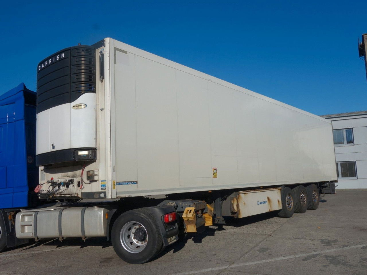 Krone SD, Carrier Maxima 1300, Doppelstock SD, Carrier Maxima 1300, Doppelstock - Poluprikolica hladnjače: slika 1 Krone SD, Carrier Maxima 1300, Doppelstock SD, Carrier Maxima 1300, Doppelstock - Poluprikolica hladnjače: slika 1