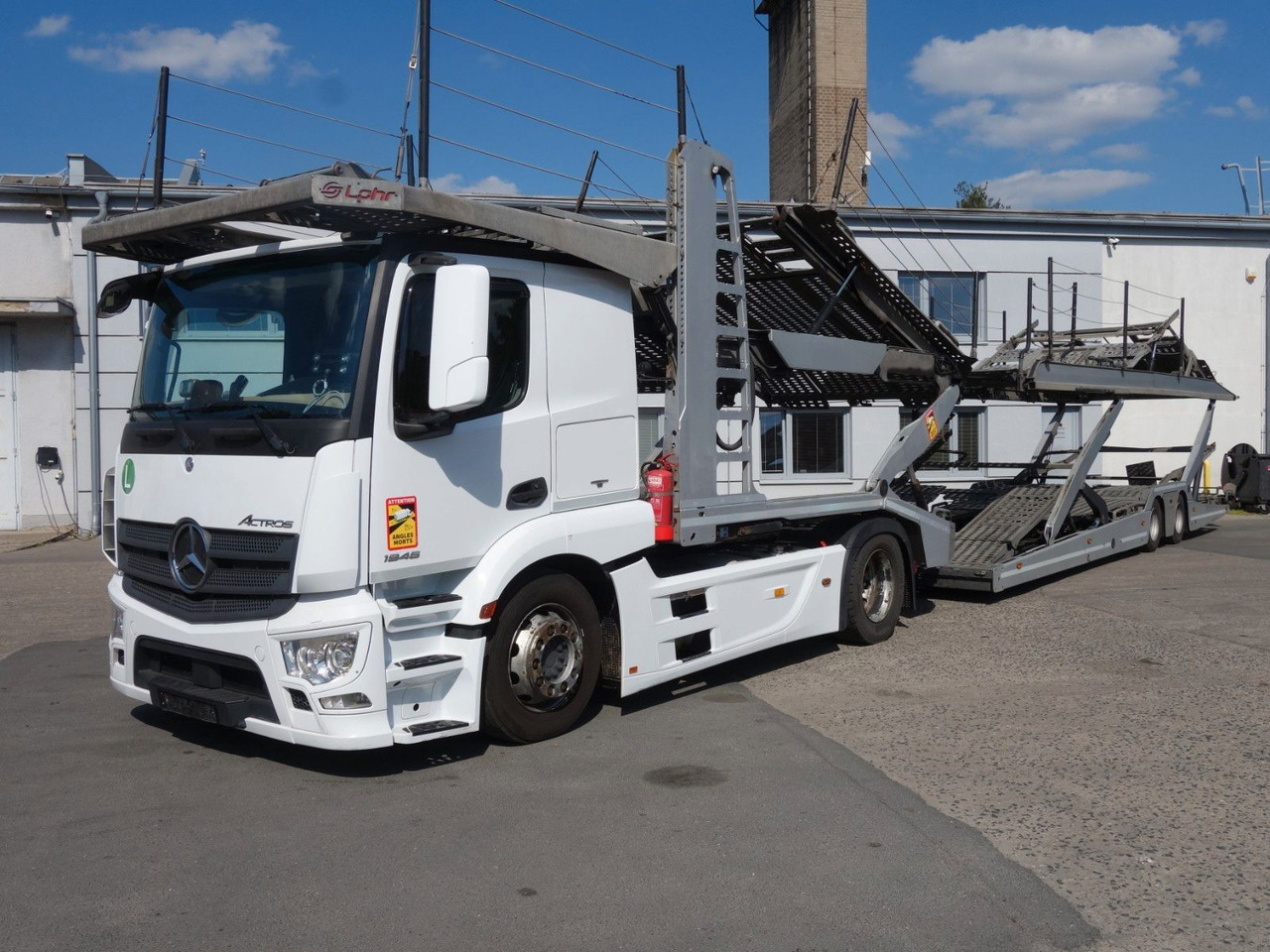 Mercedes-Benz Actros 1846 mit Euro LOHR, VDI Certificate - Kamion za prevoz automobila: slika 1 Mercedes-Benz Actros 1846 mit Euro LOHR, VDI Certificate - Kamion za prevoz automobila: slika 1