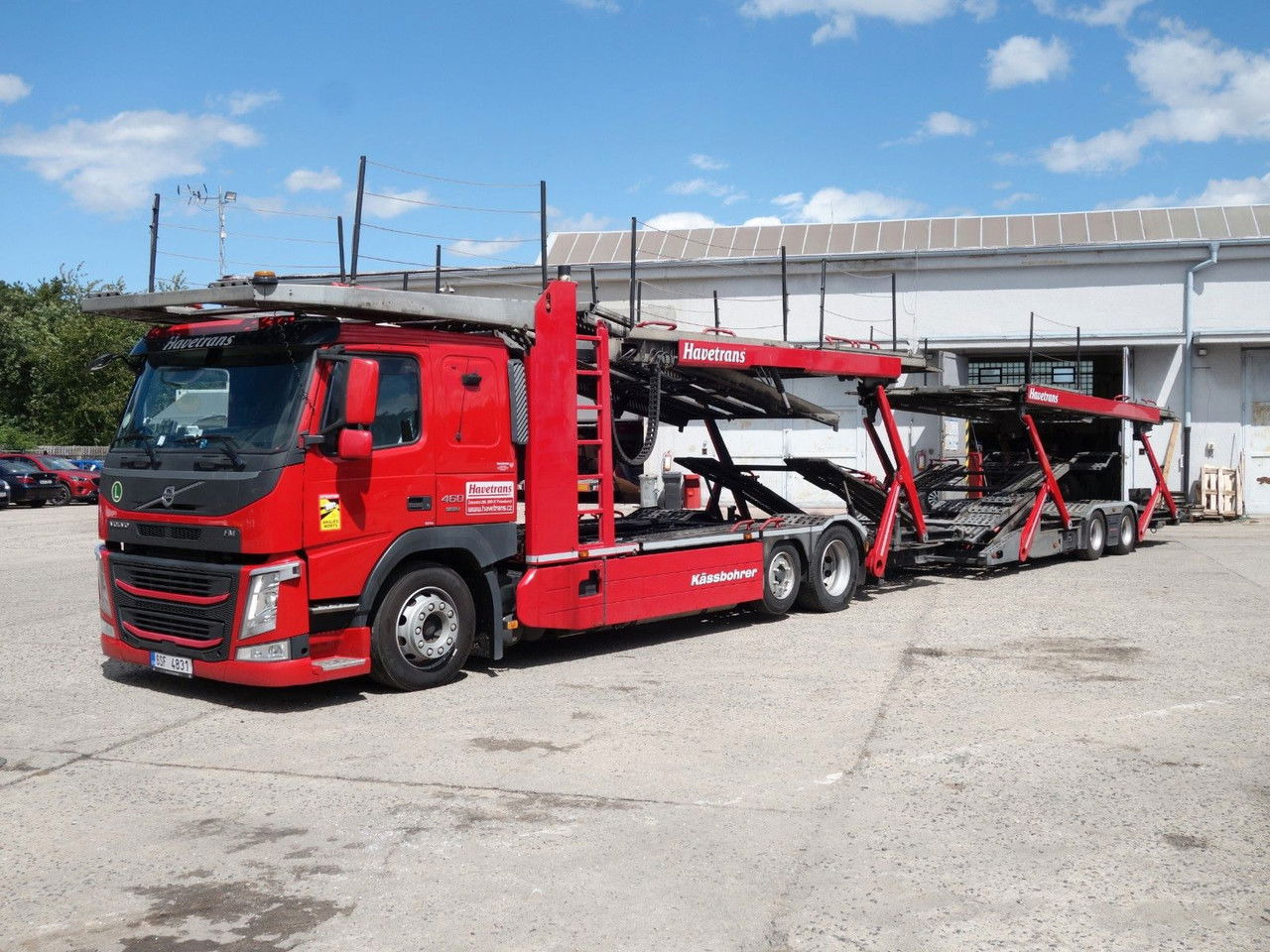 Volvo FM 460 FM13 Kässbohrer 6x2 Supertrans / Supertrans - Kamion za prevoz automobila: slika 1 Volvo FM 460 FM13 Kässbohrer 6x2 Supertrans / Supertrans - Kamion za prevoz automobila: slika 1
