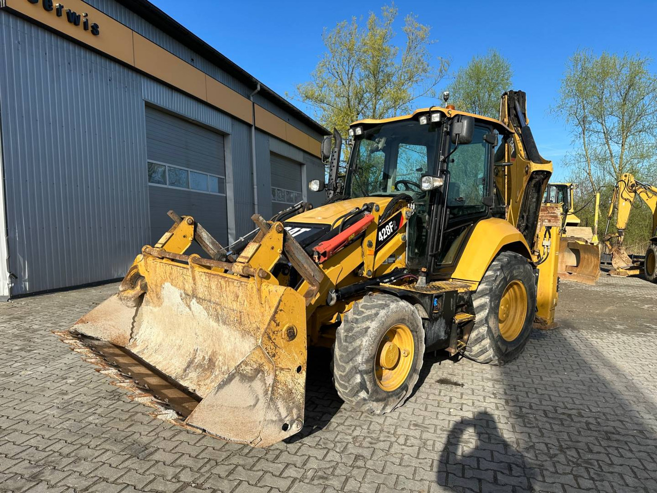 CAT 428F2 - Bager utovarivač: slika 1 CAT 428F2 - Bager utovarivač: slika 1