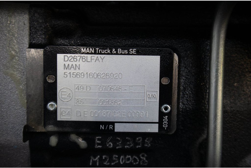 MAN D2676LFAY EURO6D 480PS - Motor za Kamion: slika 5 MAN D2676LFAY EURO6D 480PS - Motor za Kamion: slika 5
