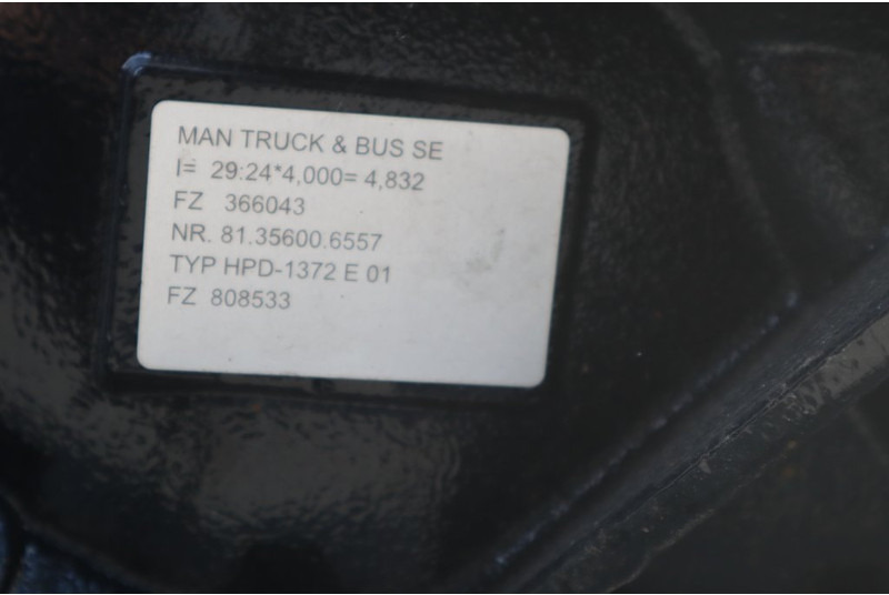 MAN HPD-1342E-05 - Zadnja osovina za Kamion: slika 4 MAN HPD-1342E-05 - Zadnja osovina za Kamion: slika 4