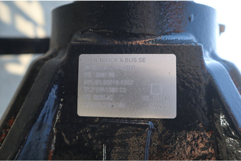 MAN HY-1360-22 37/10 - Zadnja osovina za Kamion: slika 4 MAN HY-1360-22 37/10 - Zadnja osovina za Kamion: slika 4