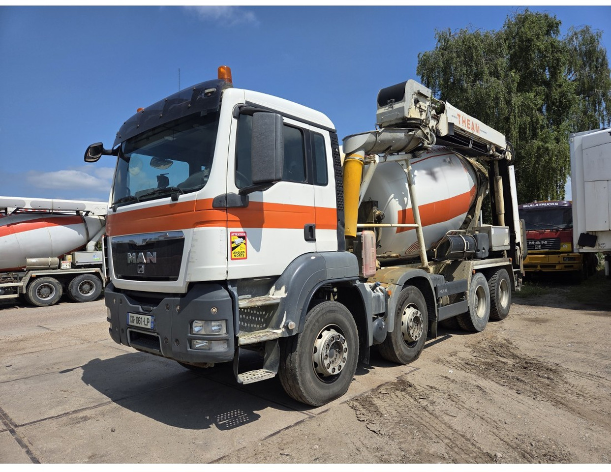 MAN TGS 35.400 8X4 Concrete Mixer Stetter 9m3 Steelsuspension - Mikser za beton: slika 1 MAN TGS 35.400 8X4 Concrete Mixer Stetter 9m3 Steelsuspension - Mikser za beton: slika 1