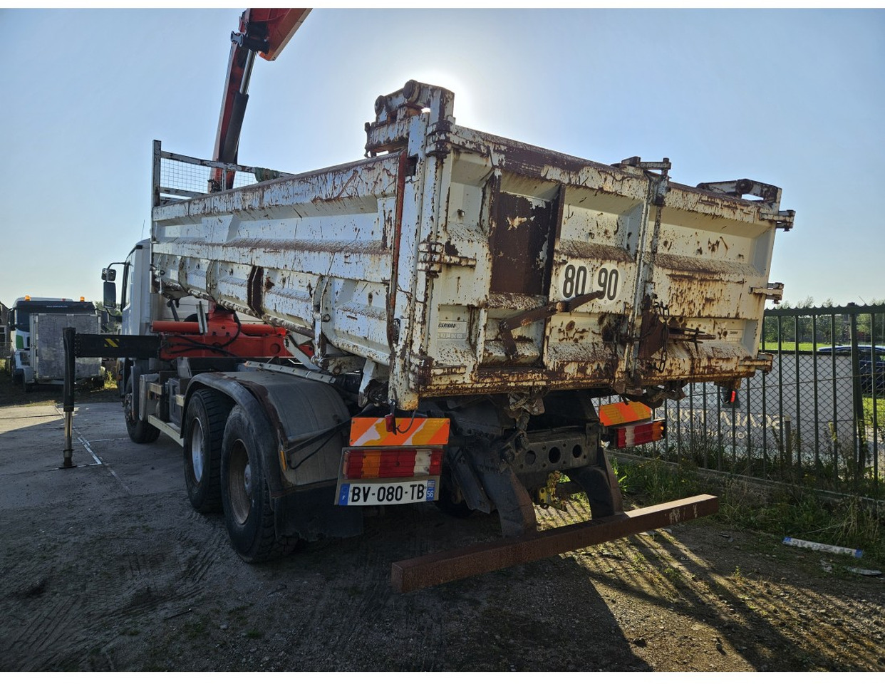 MERCEDES ACTROS 2636 6X4 TIPPER CRANE 15002 EPS - Istovarivač, Kamion sa dizalicom: slika 2 MERCEDES ACTROS 2636 6X4 TIPPER CRANE 15002 EPS - Istovarivač, Kamion sa dizalicom: slika 2
