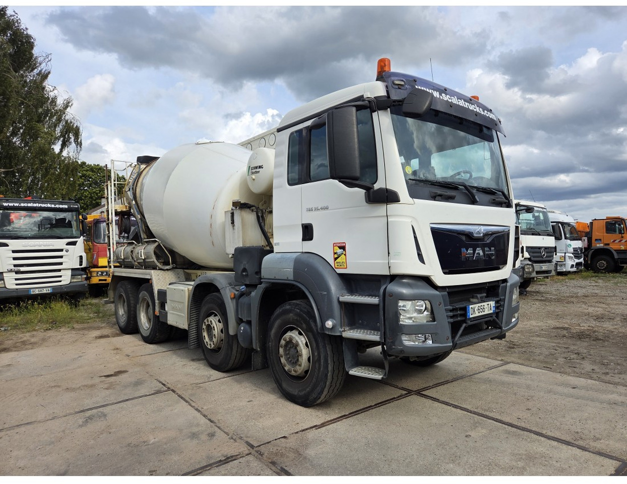 TGS 35.400 8X4 Concrete Mixer Stetter Euro 6 Steelsuspension - Mikser za beton: slika 5 TGS 35.400 8X4 Concrete Mixer Stetter Euro 6 Steelsuspension - Mikser za beton: slika 5