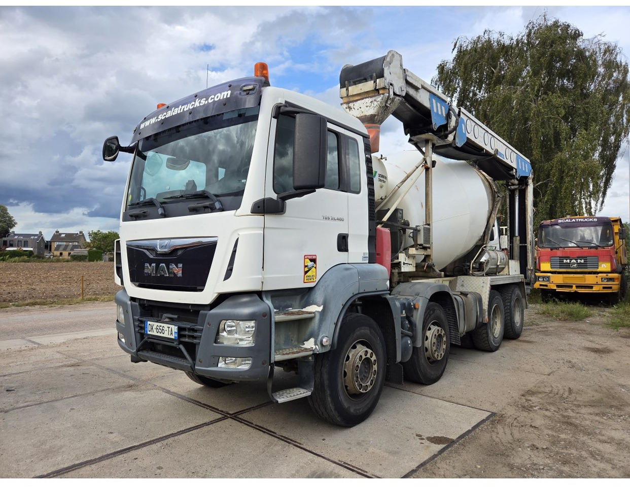 TGS 35.400 8X4 Concrete Mixer Stetter Euro 6 Steelsuspension - Mikser za beton: slika 1 TGS 35.400 8X4 Concrete Mixer Stetter Euro 6 Steelsuspension - Mikser za beton: slika 1