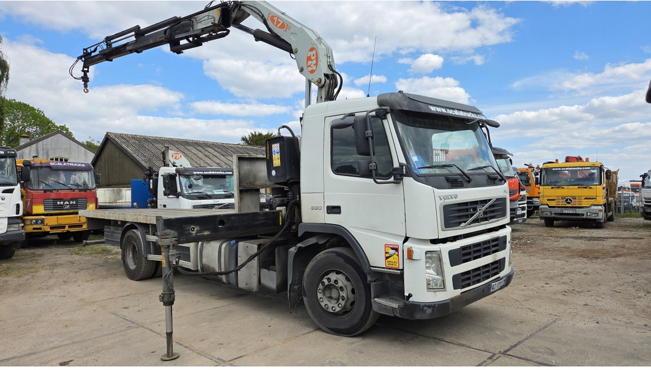 VOLVO FM 330 FLATBED 4X2 PM 17 LC 17 TON - Kamion sa tovarnim sandukom, Kamion sa dizalicom: slika 4 VOLVO FM 330 FLATBED 4X2 PM 17 LC 17 TON - Kamion sa tovarnim sandukom, Kamion sa dizalicom: slika 4