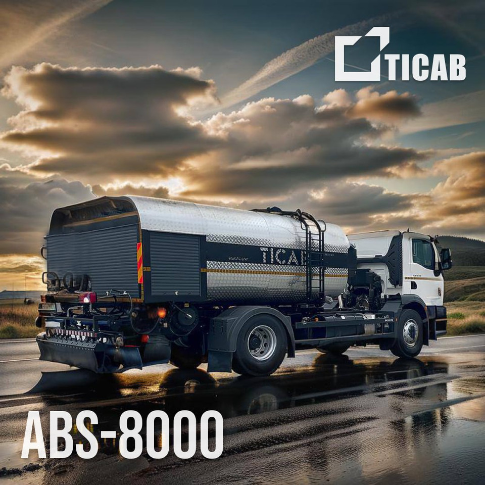 TICAB Asphalt Distributor, 8000 L, Аutonomous Asphalt Sprayer, Manufacturer - Auto pumpa za beton: slika 4 TICAB Asphalt Distributor, 8000 L, Аutonomous Asphalt Sprayer, Manufacturer - Auto pumpa za beton: slika 4