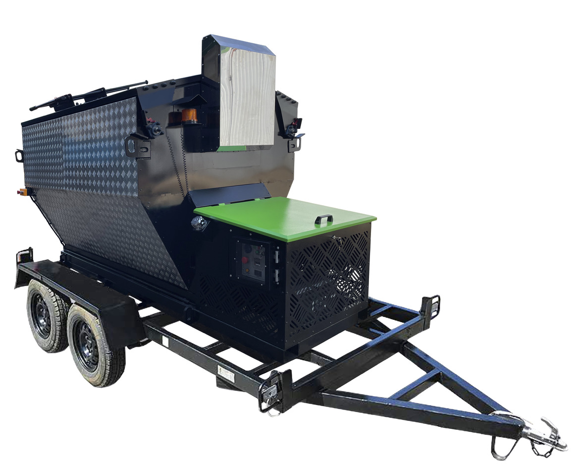 TICAB Asphalt Hot Box HB-2 from the Manufacturer, termiskais bunkurs asfaltam HB-2 - Mašina za asfalt: slika 1 TICAB Asphalt Hot Box HB-2 from the Manufacturer, termiskais bunkurs asfaltam HB-2 - Mašina za asfalt: slika 1