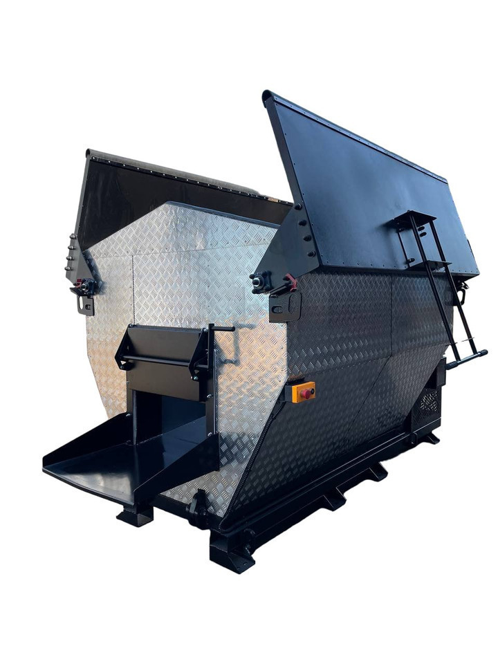 TICAB Asphalt Hot Box from the Manufacturer for 2,8 t, termiskais bunkurs asfaltam HB-2 - Mašina za asfalt: slika 2 TICAB Asphalt Hot Box from the Manufacturer for 2,8 t, termiskais bunkurs asfaltam HB-2 - Mašina za asfalt: slika 2