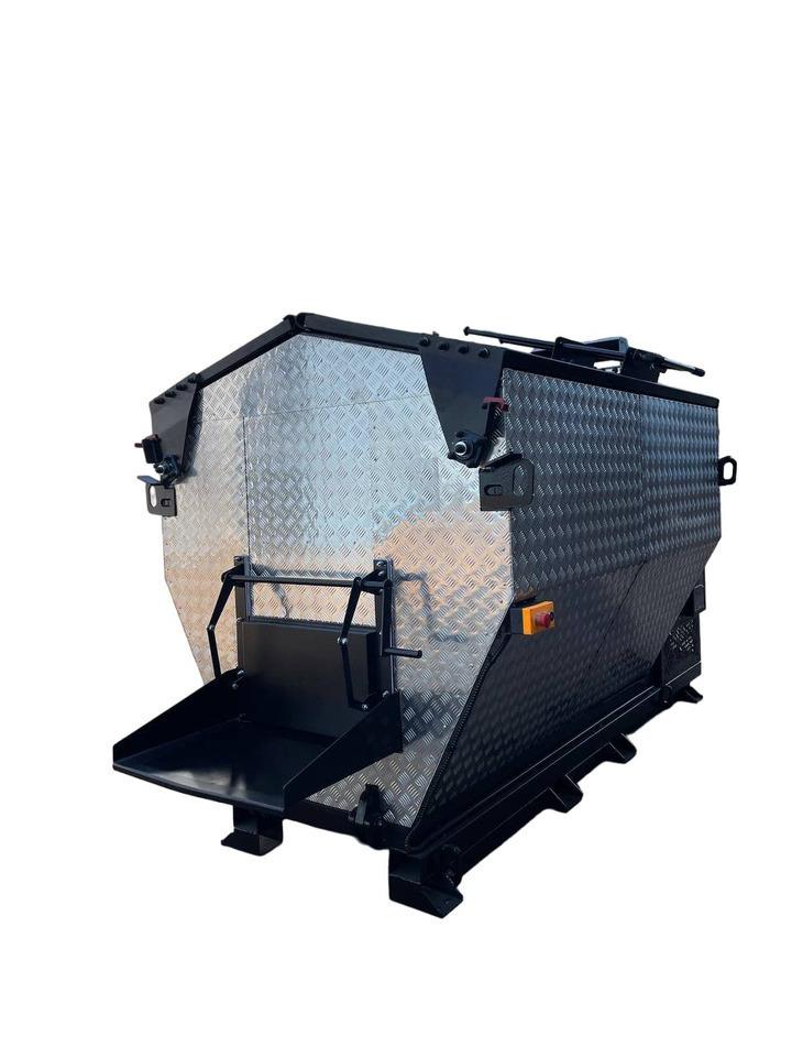 TICAB Asphalt Hot Box from the Manufacturer for 2,8 t, termiskais bunkurs asfaltam HB-2 - Mašina za asfalt: slika 3 TICAB Asphalt Hot Box from the Manufacturer for 2,8 t, termiskais bunkurs asfaltam HB-2 - Mašina za asfalt: slika 3