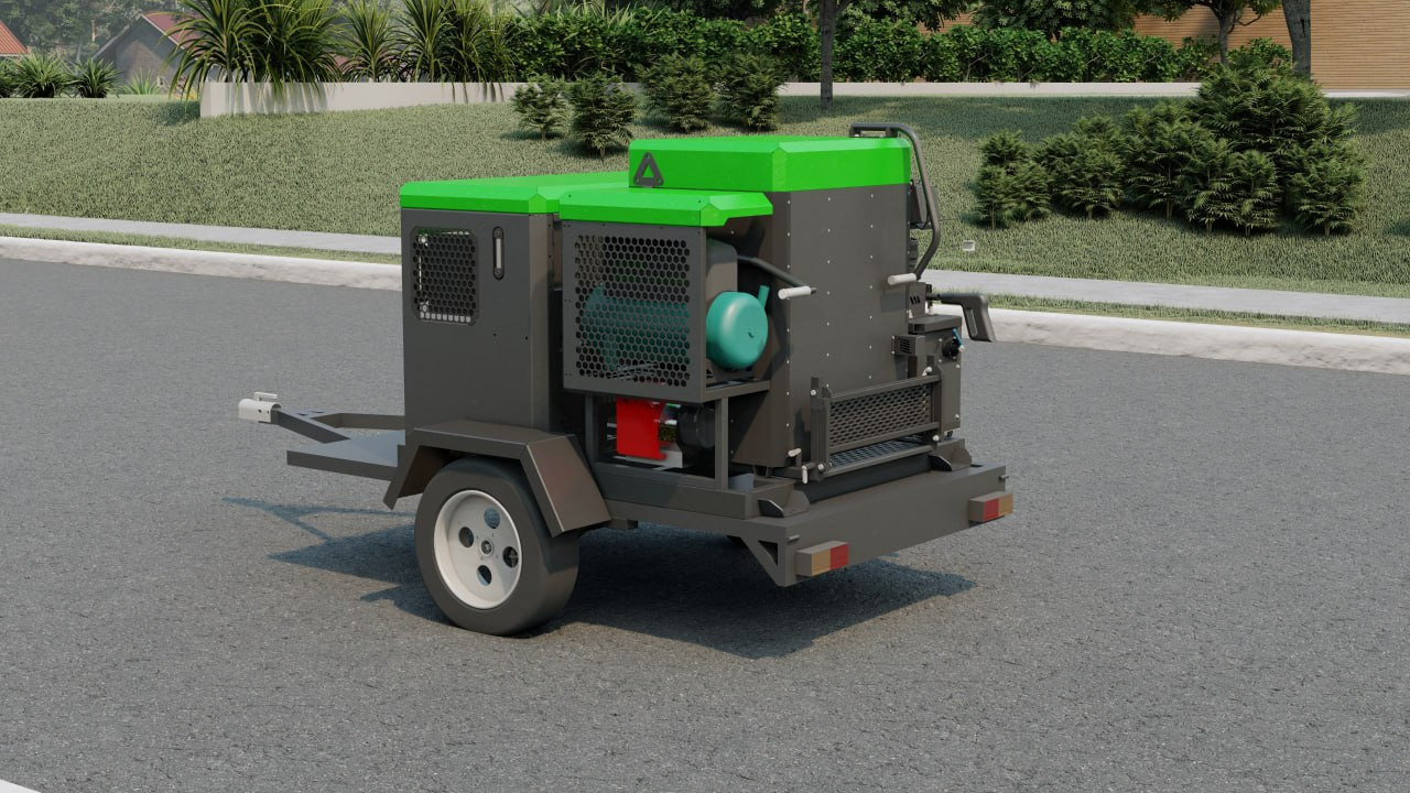 TICAB Crack sealing machine , 120 l, Asphalt crack filler, Manufacturer - Asfaltni finišer: slika 2 TICAB Crack sealing machine , 120 l, Asphalt crack filler, Manufacturer - Asfaltni finišer: slika 2