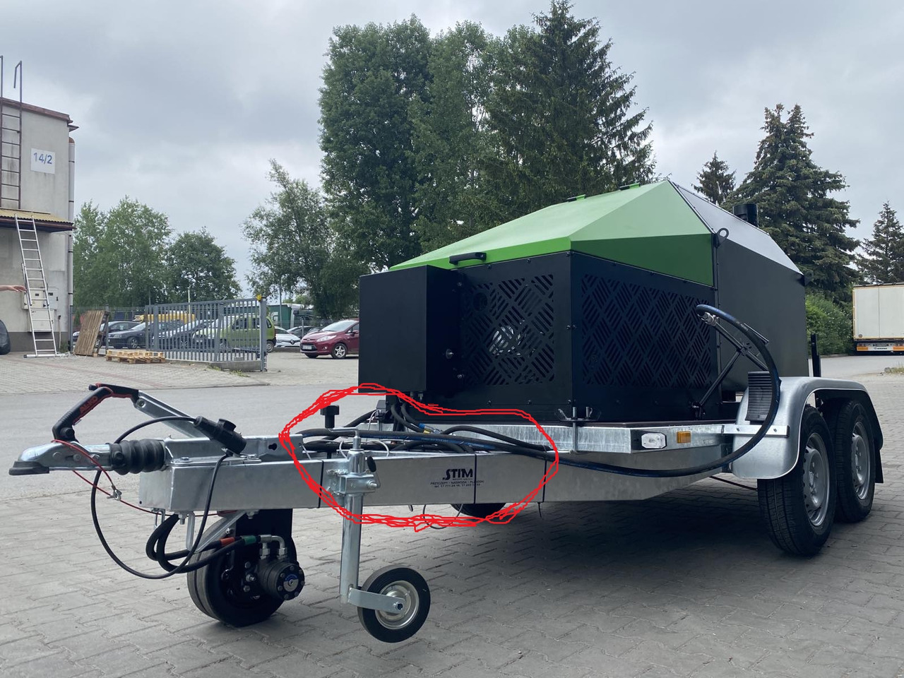 TICAB SelfPropelled Bitumen Emulsion Sprayer,1000L,Manufacturer - Prskalica bitu-emulzije: slika 4 TICAB SelfPropelled Bitumen Emulsion Sprayer,1000L,Manufacturer - Prskalica bitu-emulzije: slika 4