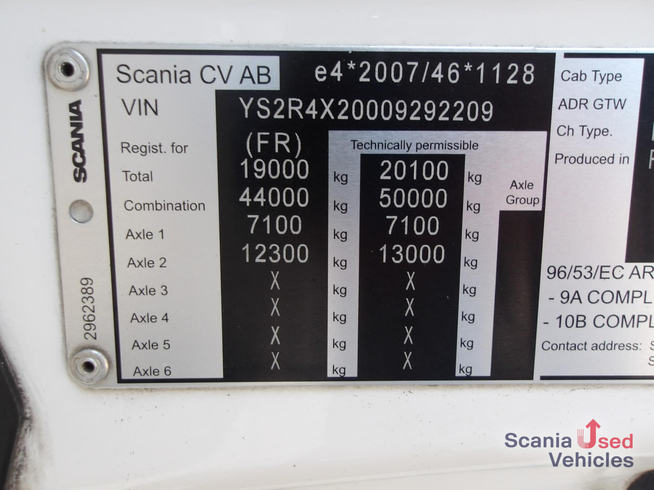 Tegljač SCANIA R 500 EB - MEGA - HIGHLINE - SCR ONLY - ACC: slika 7