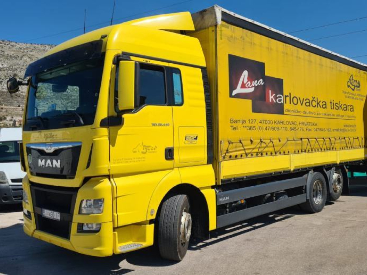 MAN TGX 26.440 - Kamion sa ceradom: slika 1 MAN TGX 26.440 - Kamion sa ceradom: slika 1