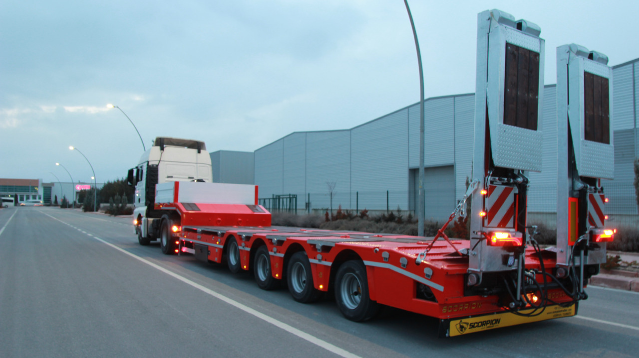 Scorpion Trailer NEW 4 AXLE LOWBED SEMI TRAILER (MANUFACTURER COMPANY) - Niska poluprikolica za prevoz: slika 2 Scorpion Trailer NEW 4 AXLE LOWBED SEMI TRAILER (MANUFACTURER COMPANY) - Niska poluprikolica za prevoz: slika 2