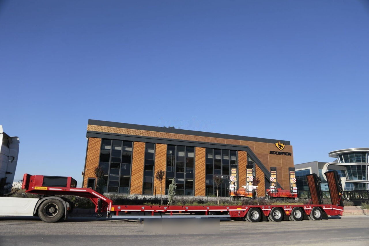 Scorpion Trailer NEW 4 AXLE LOWBED SEMI TRAILER (MANUFACTURER COMPANY) - Niska poluprikolica za prevoz: slika 1 Scorpion Trailer NEW 4 AXLE LOWBED SEMI TRAILER (MANUFACTURER COMPANY) - Niska poluprikolica za prevoz: slika 1