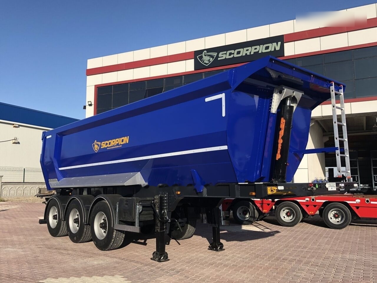 Novu Poluprikolica istovarivača Scorpion Trailer SCORPION TRAILER NEW 3 AXLE TIPPER SEMI TRAILER (MANUFACTURER COMPANY): slika 9 Novu Poluprikolica istovarivača Scorpion Trailer SCORPION TRAILER NEW 3 AXLE TIPPER SEMI TRAILER (MANUFACTURER COMPANY): slika 9