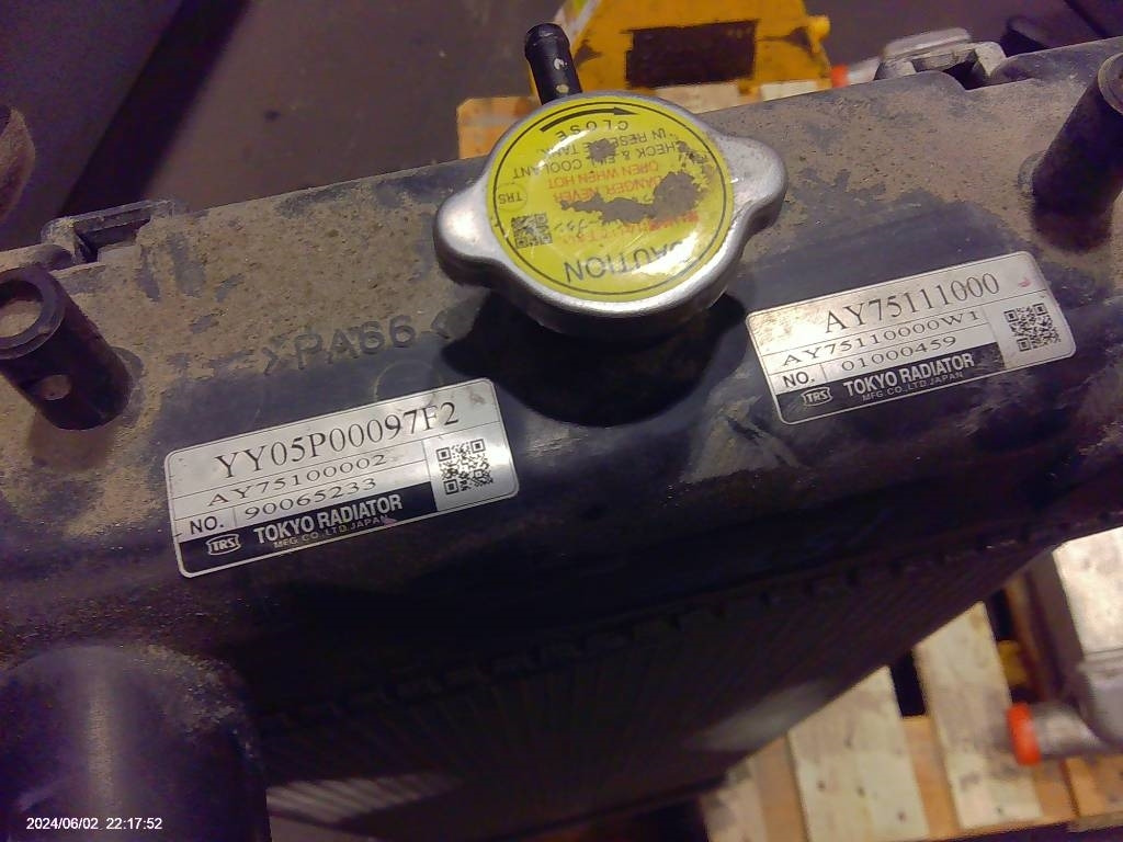 Kobelco SK140 SRLC-7 kylare YY05P00097F2 - Radijator za Građevinska mašina: slika 3 Kobelco SK140 SRLC-7 kylare YY05P00097F2 - Radijator za Građevinska mašina: slika 3